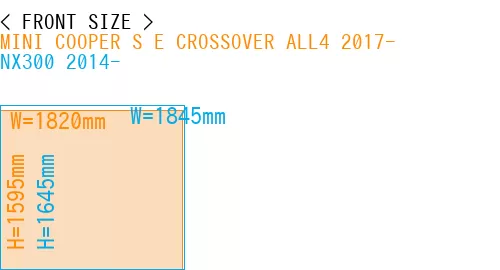 #MINI COOPER S E CROSSOVER ALL4 2017- + NX300 2014-